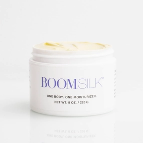 BOOM! by Cindy Joseph Boomsilk - Rejuvenating Face & Body Moisturizer For Aging Skin - Organic Body Lotion for Women to Soften and Protect Your Skin - 8 Oz