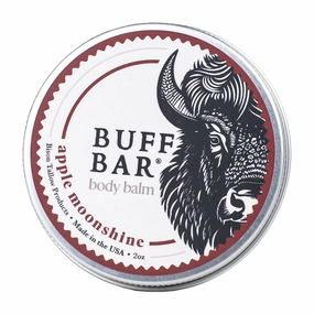 BUFF BAR Pure Bison Tallow Balm, Apple Moonshine - Scents of Apple, Cinnamon, & Orange - All Purpose, Body Butter, Hydrating, Naturally Derived, Replaces Lotion - For Dry, Itchy Skin