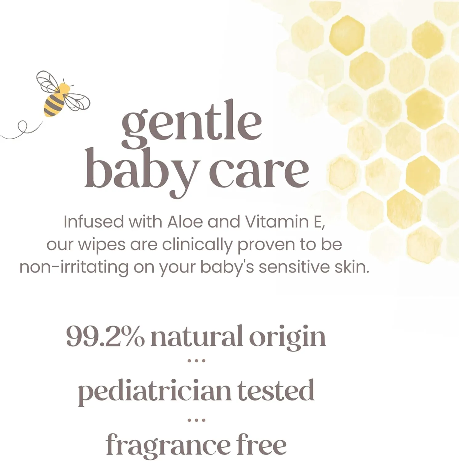 Burt’s Bees Baby Wipes, Unscented Natural for Sensitive Skin with Aloe and Vitamin E - 72 Baby Wipes – 10 Pack