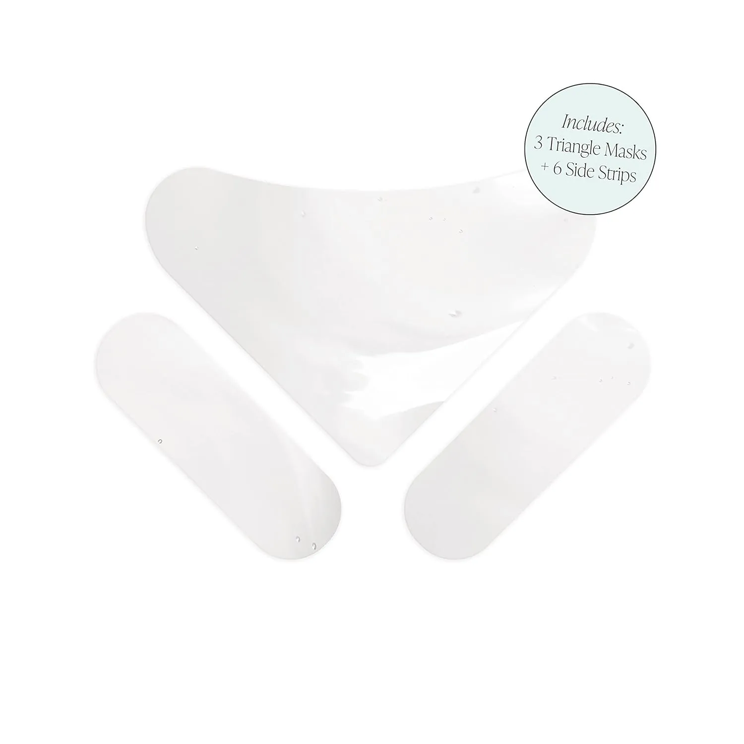 Bushbalm Hydrogel Vajacial Mask - Hydrating Mask with Hyaluronic Acid and Aloe Vera to Cool and Soothe Skin Post-Hair Removal, 3 Full Masks Set