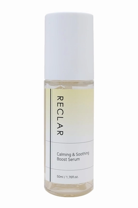 Calming & Soothing Boost Serum, 1.76 fl oz, Korean Skincare, Lightweight Water-Gel Texture, Aloe Vera, BHA, Hyaluronic Acid, Centella Asiatica, Hydrating
