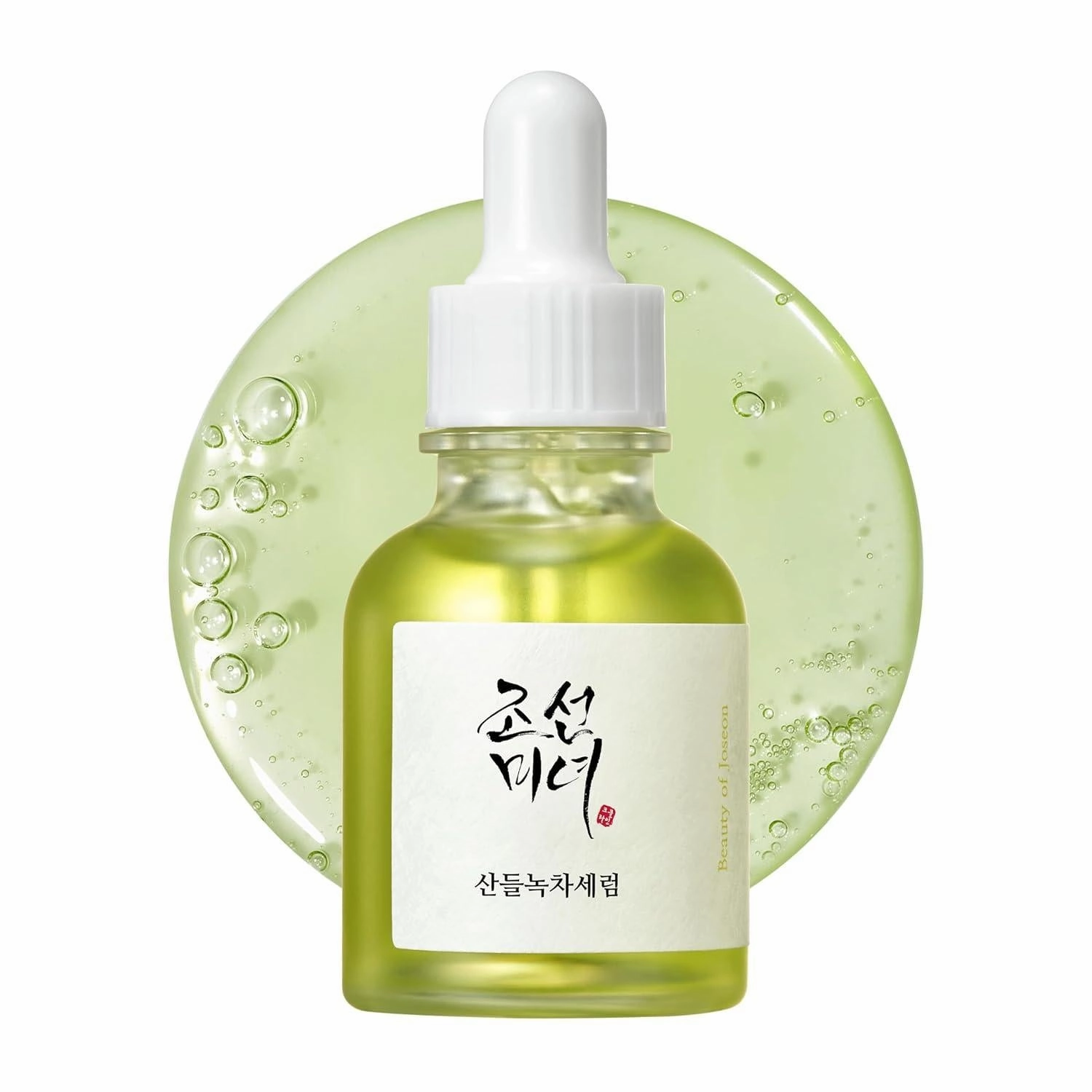 Calming Serum Luxurious Elixir: Green Tea, Mugwort & Panthenol 30ml | Beauty of Joseon