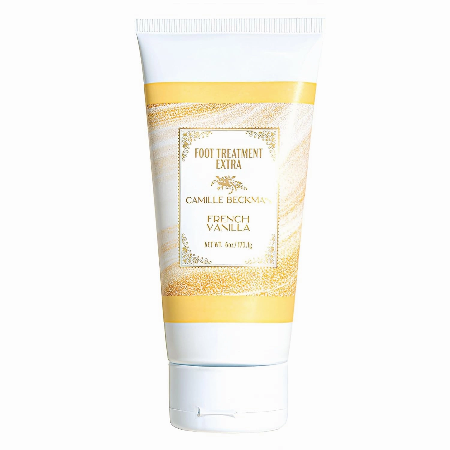 Camille Beckman Foot Treatment Extra Moisturizing Cream, French Vanilla, 6 Ounce