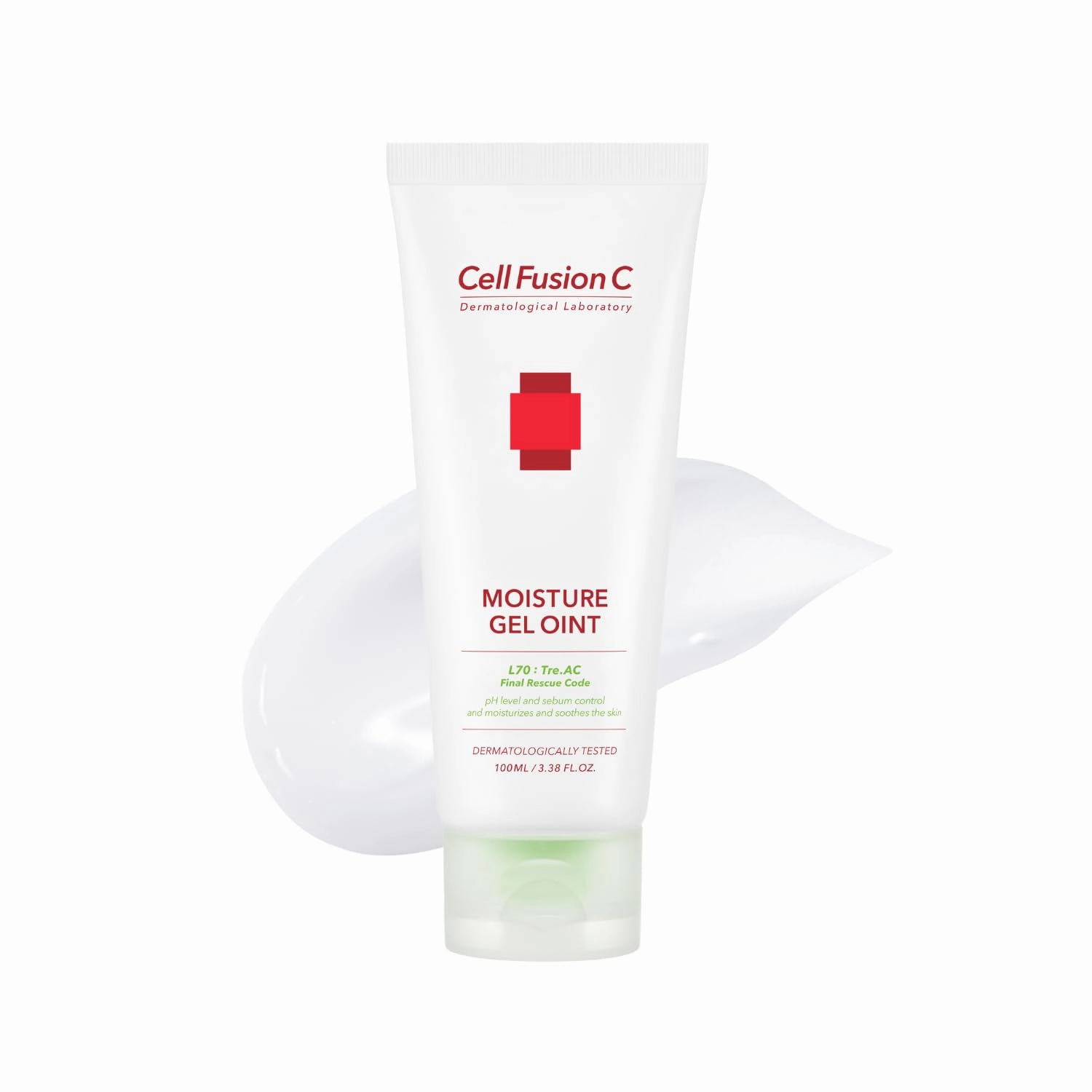 Cell Fusion C Tre.AC Moisture Gel Oint, Lightweight Gel Moisturizer for Oily, Acne-Prone Skin, Balancing Skin's Oil and Moisture, 3.38 fl. oz