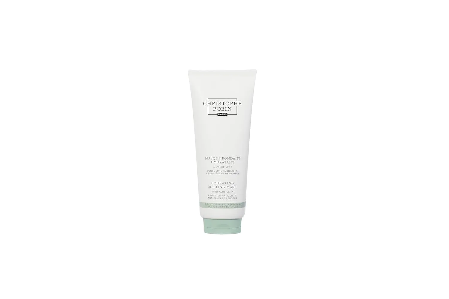 Christophe Robin Hydrating Melting Mask With Aloe Vera for Dry, Dull Hair - Lighweight- Travel Size 2.5 fl. oz