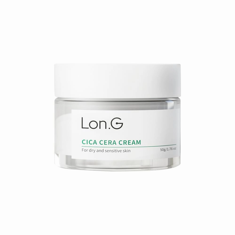 Cica Cera Cream, Ultra moisturizing cream for dry and sensitive skin relief, Skin redness, Skin barrier, soothing Care, Centella Asiatica Extract, Ceramide, Korean skincare(1.69 oz / 50g)