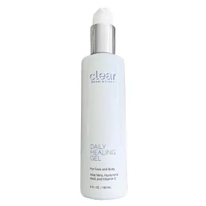 Clear Skin Healing Cream - Moisturizes, Redness Reducing, Acne Treatment for Face – Hyaluronic Acid, Aloe Vera, Vitamin E & Red Sea Algae – Clears Skin Blemishes, Improves Complexion - 6 Fl Oz