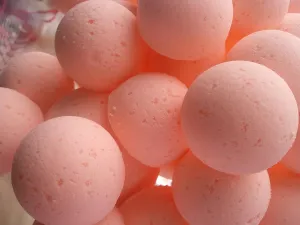 CLEMENTINE Bath Bombs - 14 Bath Fizzies with Shea Butter, Ultra Moisturizing (12 Oz) ...Great for Dry Skin (Clementine)