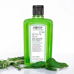 C.O. Bigelow Rosemary Mint Body Cleanser, Village Perfumer Moisturizing Body Wash for Men and Women with Aloe Vera, Sodium PCA, and Glycerin, 10 fl oz