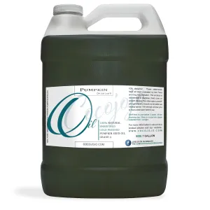 cocojojo PUMPKIN SEED OIL - 1 Gallon Pumpkin Seed Oil Pure Natural Totally Unrefined Cold Pressed Help Hair Problem
