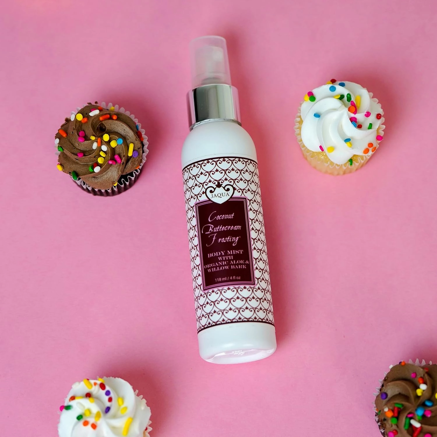 Coconut Buttercream Frosting Hydrating Body Mist w/Organic Aloe