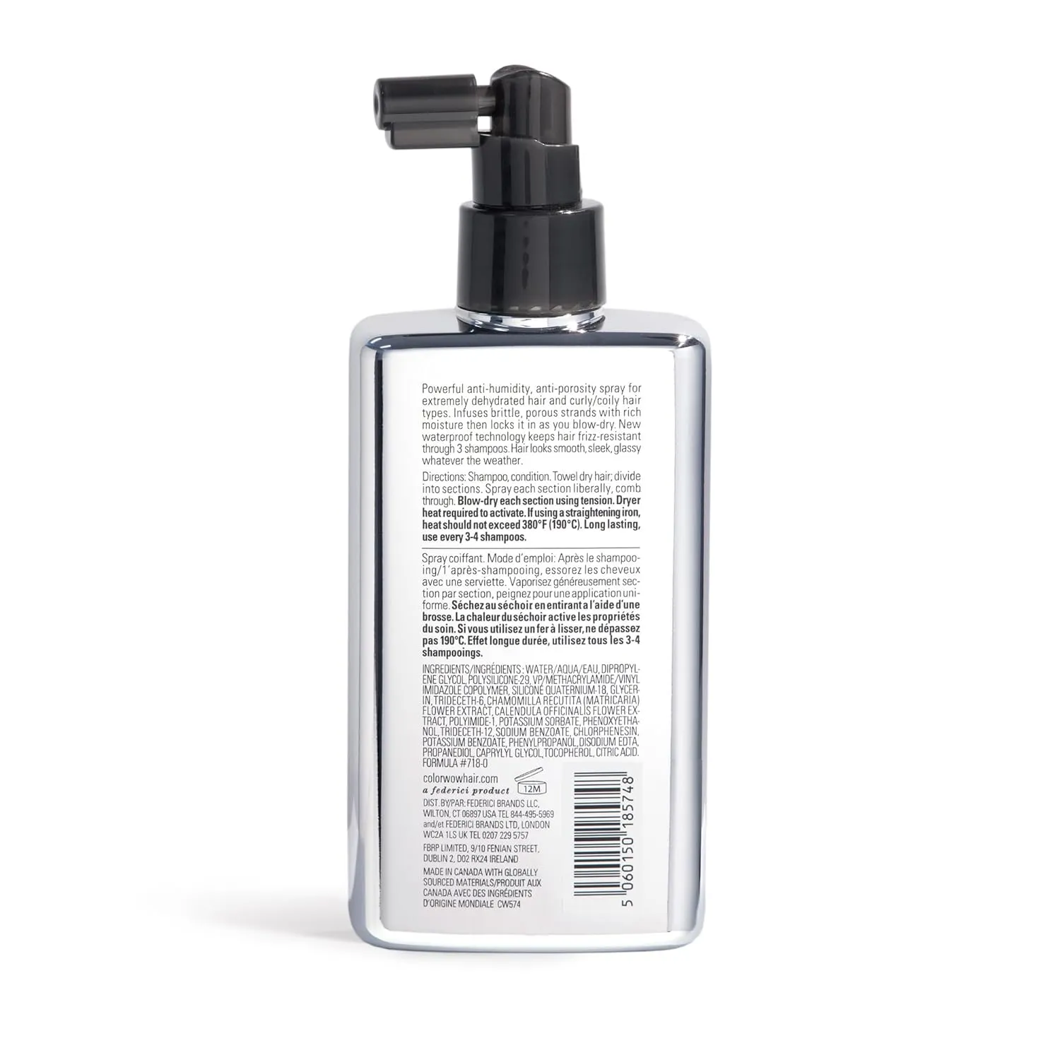 COLOR WOW Extra Strength Dream Coat – Powerful ultra moisturizing, anti humidity treatment for extremely frizz prone hair| glassy smooth, straight   resistant styles up to 3-4 washes