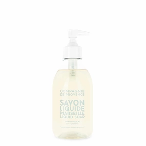Compagnie de Provence Savon de Marseille Extra Pure Liquid Soap - Sweet Jasmine, Moisturizing Hand and Body Wash, 10 Fl Oz Plastic Pump Bottle