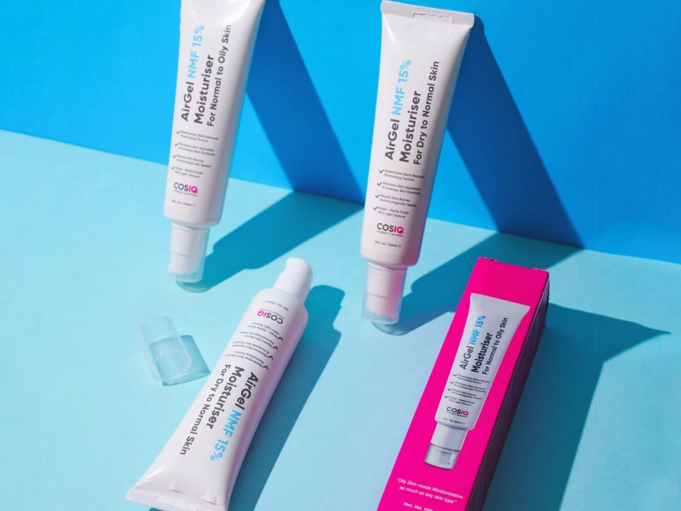 CosiQ AirGel NMF 15% Moisturiser Gel For Normal to Oily Skin