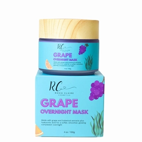 Cosmetics - Overnight Hydrating Antioxidant Vitamin C Hyaluronic Acid Sleeping Facial Mask Large 4oz Size Ultra Hydrating Moisturizer Skin Cream, Anti Aging, Exfoliating, Brightening, Smoothing Benefits