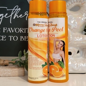 Cosmetics Peeling Lotion, Orange Peeling Body Lotion, Moisturizer for Dry Skin, Exfoliating Foot Lotion, Natural Body Care Solution, Removes Dead Skin, Nourish with Refreshing Hydration