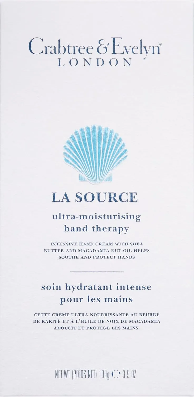 Crabtree & Evelyn La Source Hand Cream Therapy, 3.5 oz