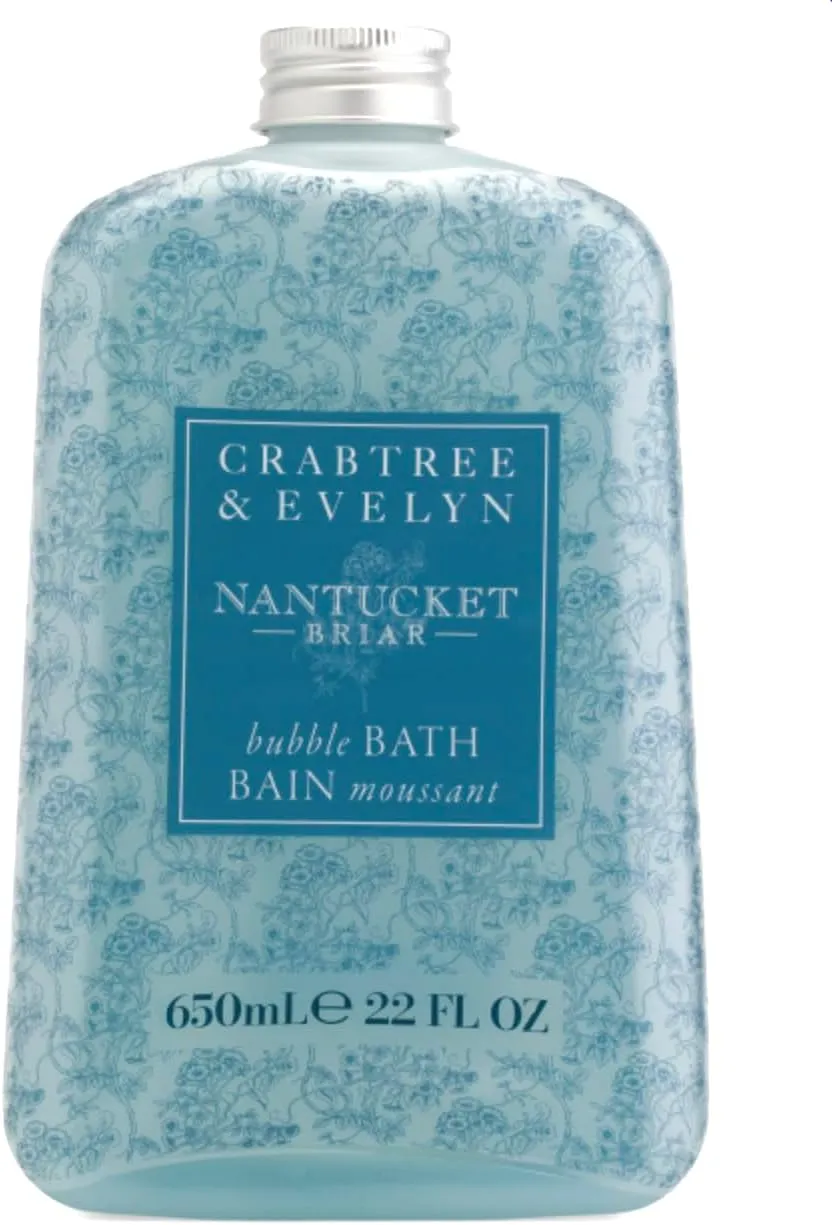 Crabtree & Evelyn Nantucket Briar Bubble Bath Shower Gel 21.9 oz
