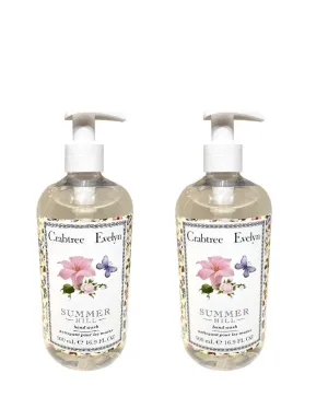 Crabtree & Evelyn Summer Hill Hand Wash 16.9 fl oz (Pack Of 2) (2)