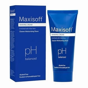 Cream With Aloe Vera, Shea Butter, Glycerine, Aloe Vera | pH Balanced | Paraben Free (Shaving Gel, Pack of 1 (100ml X 1))