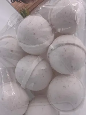 Creamy Coconut Bath Bombs: Made in USA with Shea, Mango and Cocoa Butter, Ultra Moisturizing...Great for Dry Skin, All Skin Types (14 Count) Pack of 1