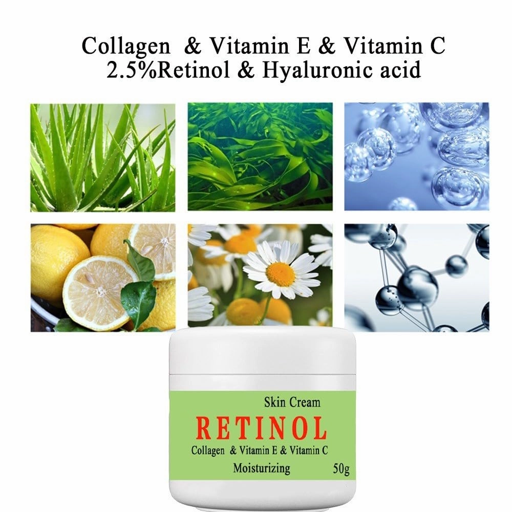 Cremas Para Las Manchas de La Cara, 50g Vitamina C&E para la cara mujer, Face Moisturizer Cream, Adecuado para varias áreas como cara, axilas, cuello, zona privade (2pcs)