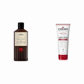 Cremo Italian Bergamot Body Wash and Original Shave Cream Bundle, 16 Fl Oz Body Wash with Notes of Italian Bergamot, Neroli Blossom, and Vetiver and 6 Fl Oz Ultra-Slick Shaving Cream