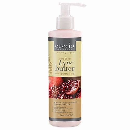 Cuccio Lyte Body Butter | Pomegranate & Fig, 8oz