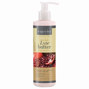 Cuccio Lyte Body Butter | Pomegranate & Fig, 8oz