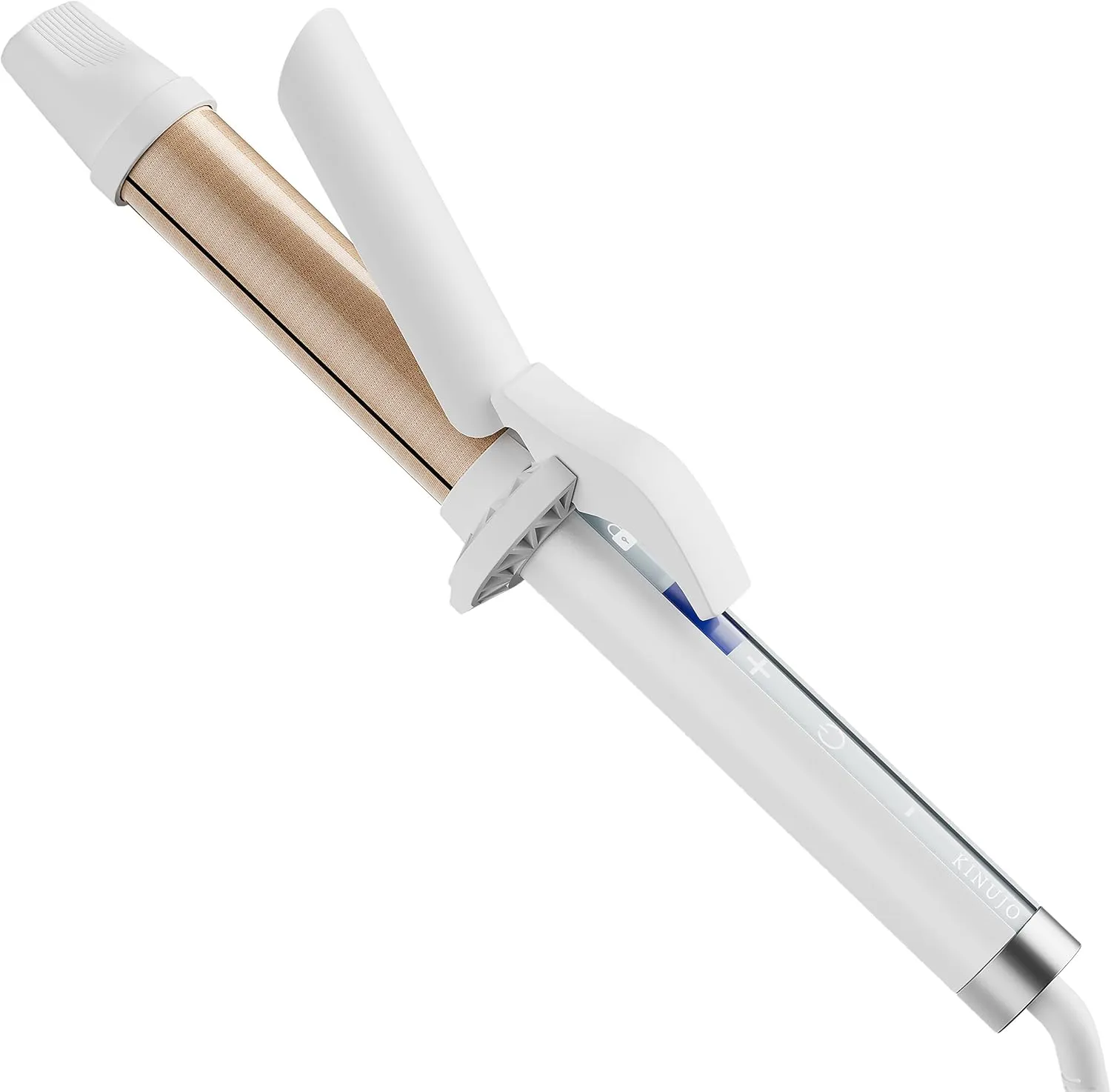 Curling Iron 1.25 inch - Professional Salon Hair Curling Wand 1 1/4 inch - Japanese Silk Plate Technology - Zero Damage to Hair - 5 Seconds Heating to 320°F - 10 Heat Settings - Easy Curls and
