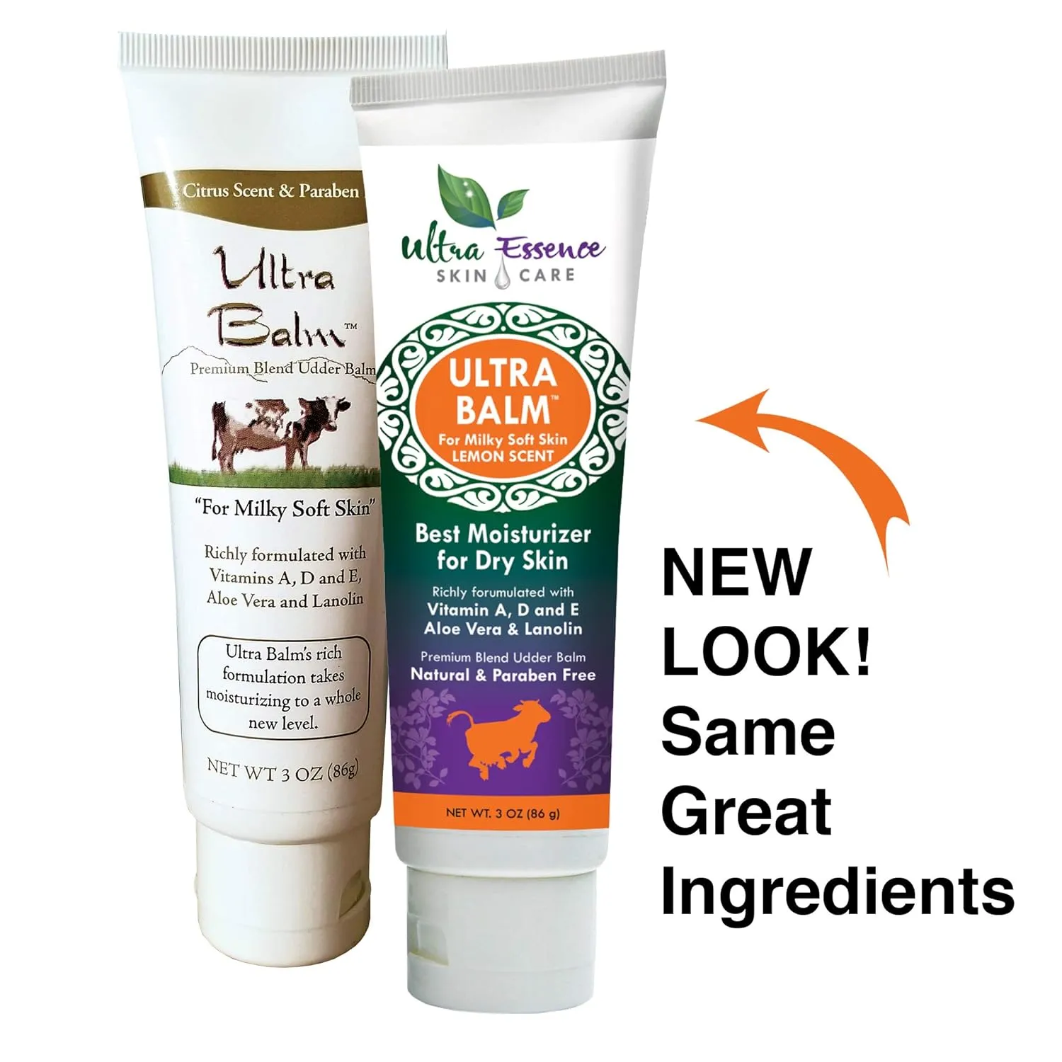 Daily Moisturizer For Dry Itchy Skin, Psoriasis and Eczema Relief That Contains Lanolin, Vitamins A, D & E, Aloe Vera, To Moisturize Face, Body, Dry Hands & Cracked Heels (Lemon)