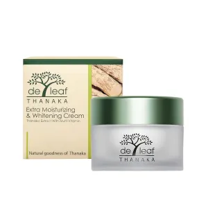 DE LEAF THANAKA Extra Moisturizing Cream, Aloe Vera Natural Vitamin A C E Facial Moisturizing Cream, 40 ml / 1.52 fl oz