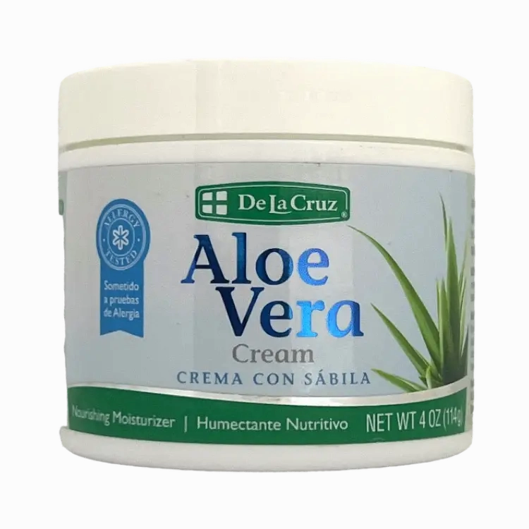 De La Cruz, Aloe Vera Cream, 4 oz