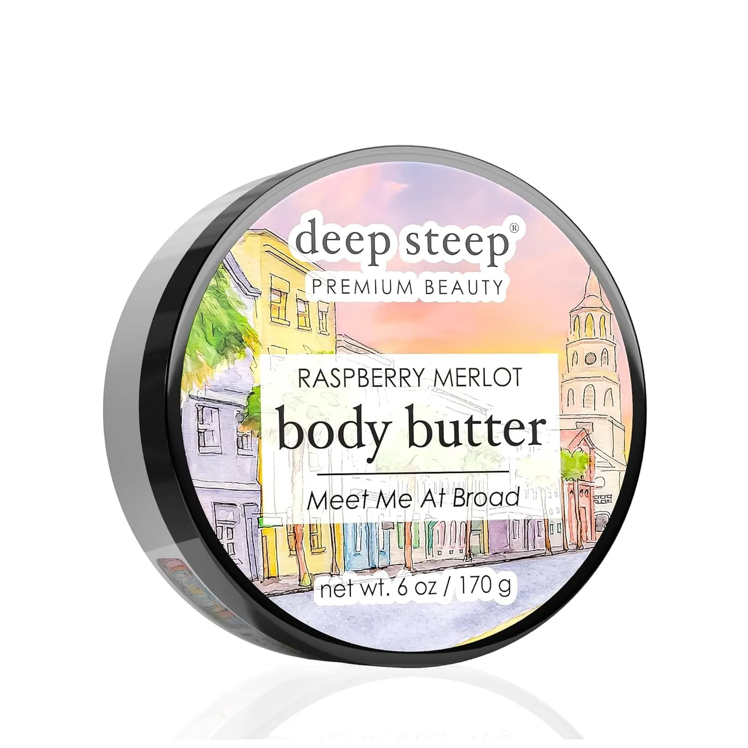 Deep Steep Body Butter, 6oz (Raspberry Merlot)