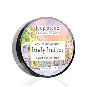 Deep Steep Body Butter, 6oz (Raspberry Merlot)