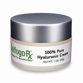 Delfogo Rx 100% Pure Hyaluronic Acid Face Cream - Anti Aging Face Moisturizer for Women, Hyaluronic Night Cream - Skin Care Products, Facial Creams & Moisturizers, Wrinkle Cream for Face