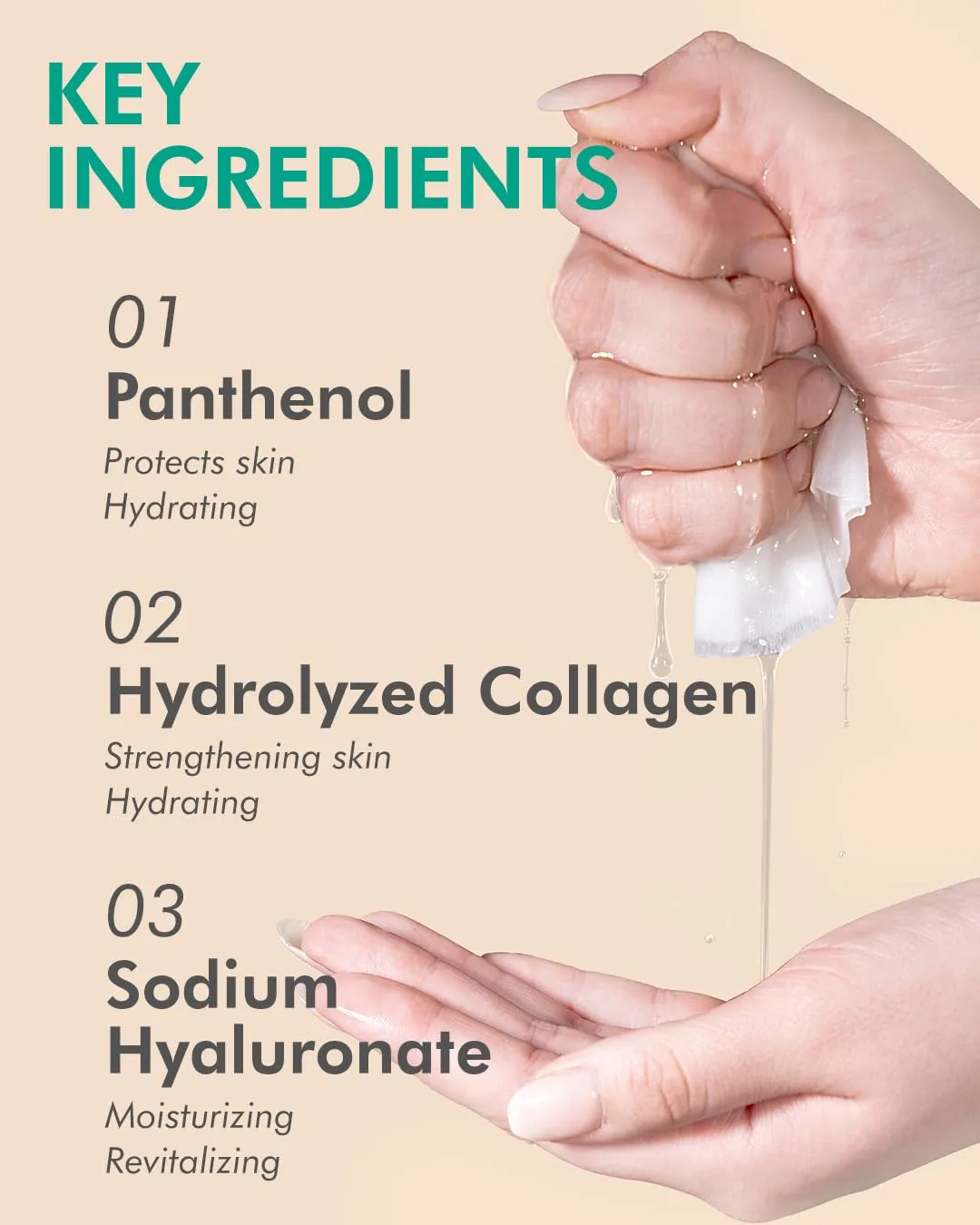 DERMAL Aloe Collagen Essence Facial Mask Sheet 23g Pack of 100 - Skin Revitalizing & Soothing, Refreshing and Moisturizing, Sunburn Relief, Daily Skin Treatment Solution Sheet Mask