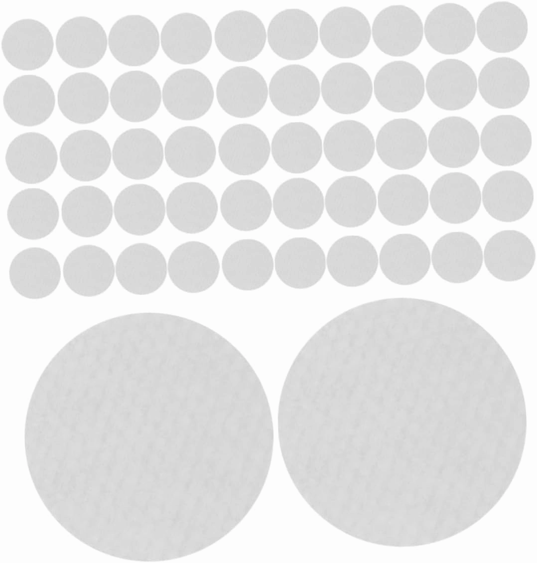Didiseaon 1200pcs Cotton Pads for Face Toner Thickened Moisturizing Makeup Remover Rounds with Pearl Texture for Sensitive Skin Cleansing and Hydration