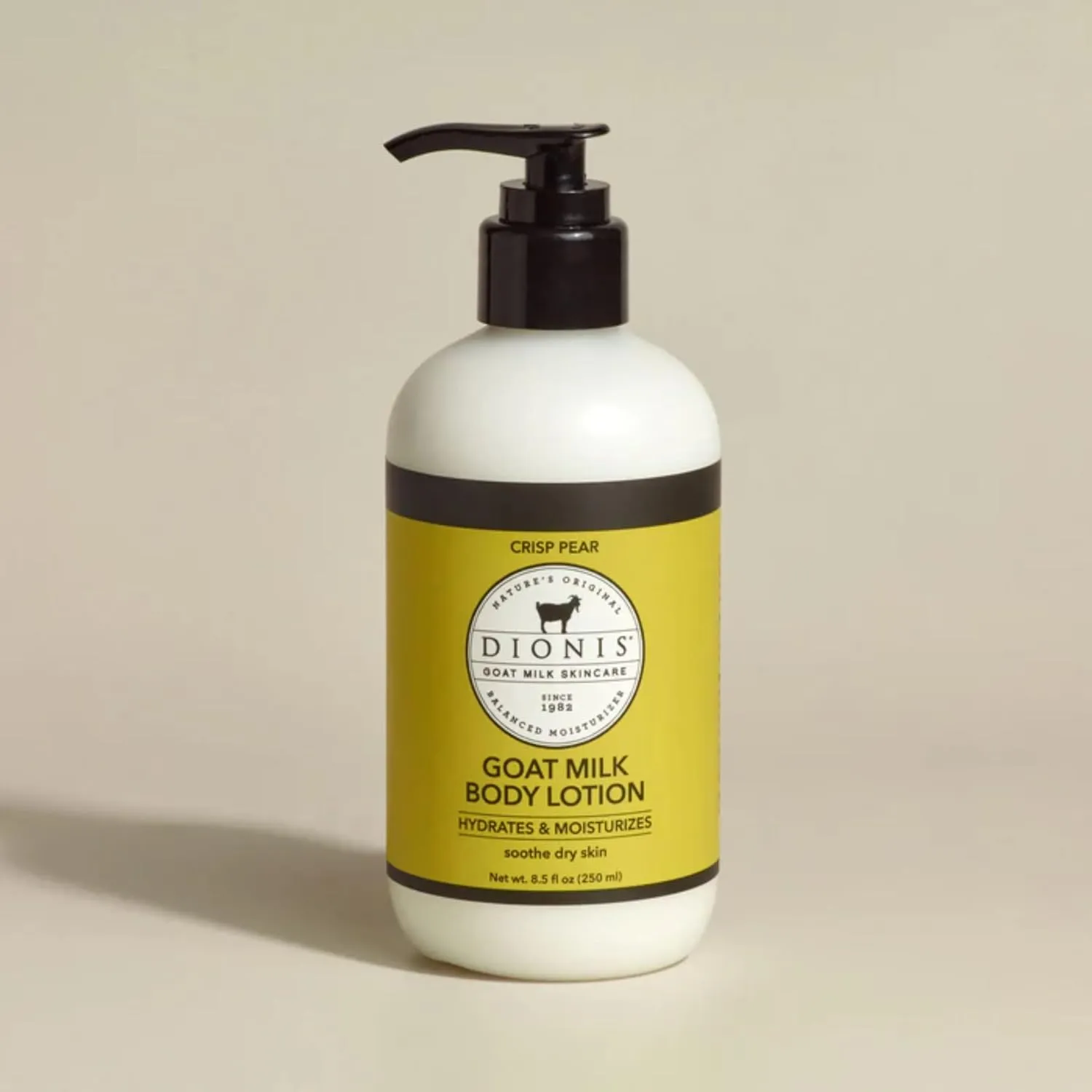 Dionis Goat Milk Skincare Body Lotion - Scented Full Size Bottle with Pump - Vitamins & Minerals Moisturize & Hydrate Dry Skin - Rich, Creamy Cruelty Free, Paraben Free Formula, 8.5 oz, Crisp Pear