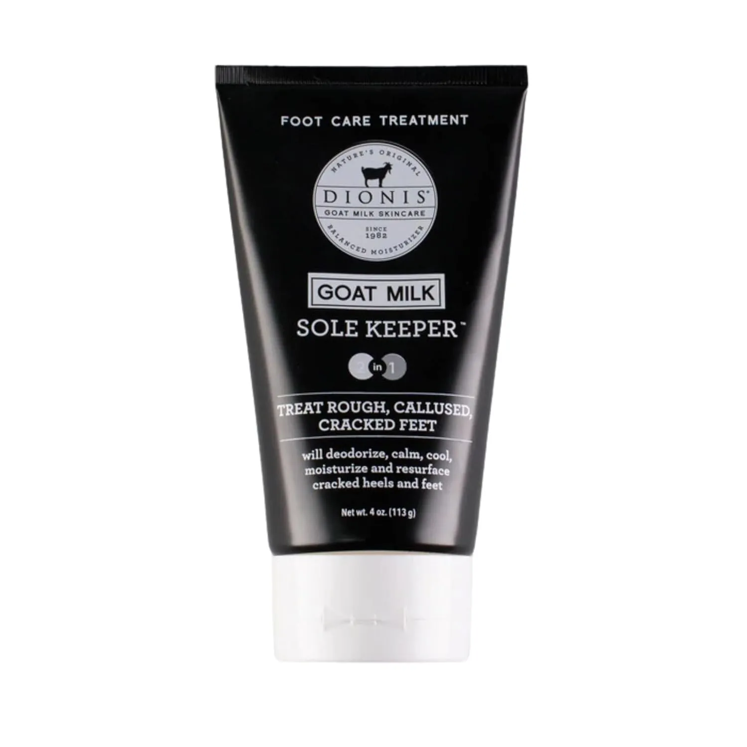 Dionis Goat Milk Skincare Footcare Lotion (2 In 1 Sole Keeper), Moisturize Dry Cracked Feet, Smooth and Hydrated Feet, Dermatologist Tested
