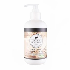 Dionis - Goat Milk Skincare Scented Lotion (8.5 oz) - Moisturize Dry Skin, Great For All Skin Types, Made in the USA - Cruelty-free and Paraben-free (Nutty Vanilla)