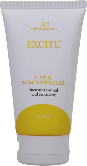 Doc Johnson Intimate Enhancements - Excite - C-Spot Stimulating Gel - Increases Arousal and Sensitivity - 2 oz. (56g)