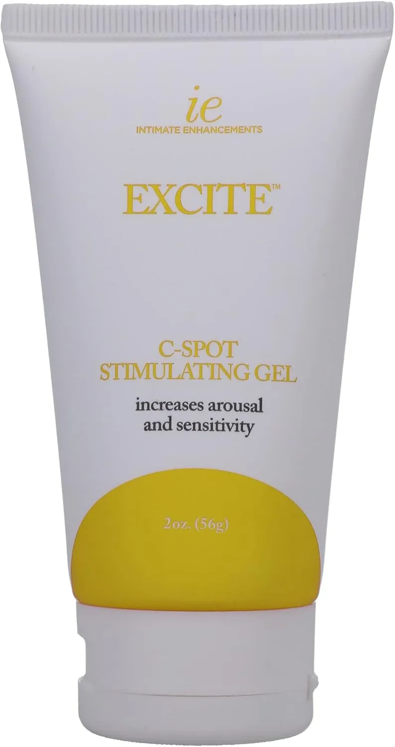 Doc Johnson Intimate Enhancements - Excite - C-Spot Stimulating Gel - Increases Arousal and Sensitivity - 2 oz. (56g)