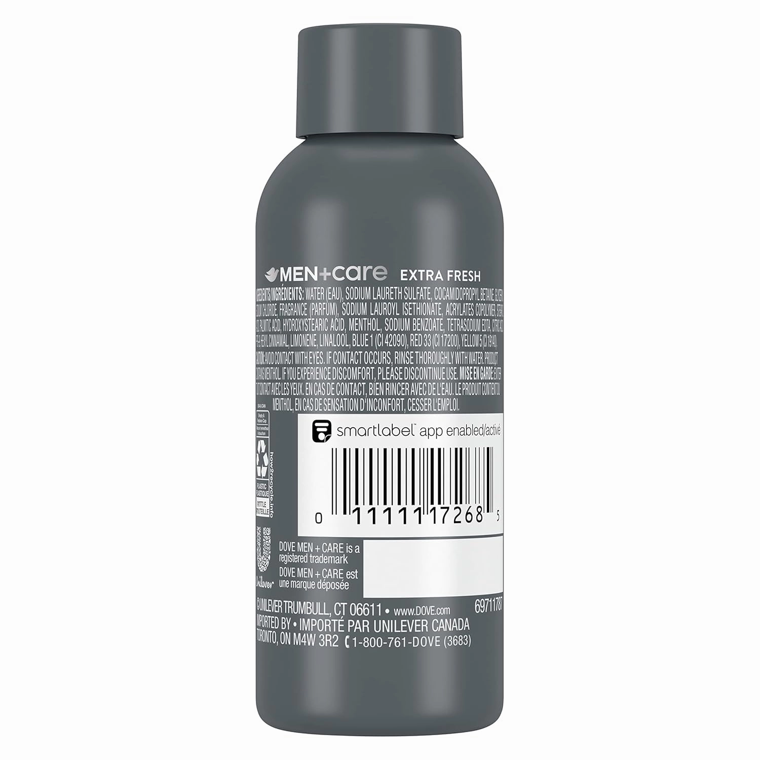 DOVE MEN   CARE Body Wash Extra Fresh 3 Ounce (Pack of 24)