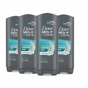 DOVE MEN   CARE Sensitive Skin Body & Face Wash 4 Count