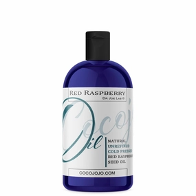 Dr Joe Lab Red Raspberry Seed Oil 16 oz Pure Natural Cold Pressed Unrefined Extra Virgin - for Hair Skin Body Nail and Beard - Moisturizes, Soothes, Hydrates, & Nourishes