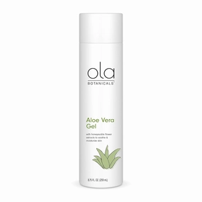 Dr. Mercola Ola Botanicals Aloe Vera Gel (8.75 Fl. Oz.), Made with Honeysuckle Flower Extract, Soothe & Moisturize Skin, Leaping Bunny Certified