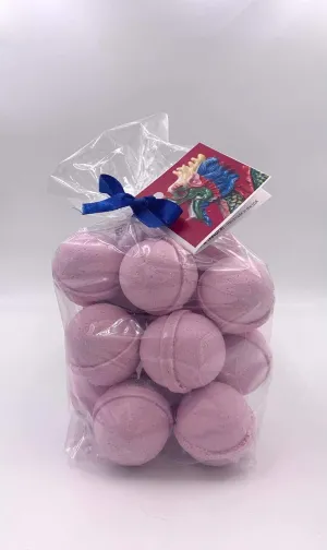 Dragon Blood Fizzies: USA Made Bath Bombs with Shea Butter, Ultra Moisturizing, Great for Dry Skin (14 Count) Pack of 1