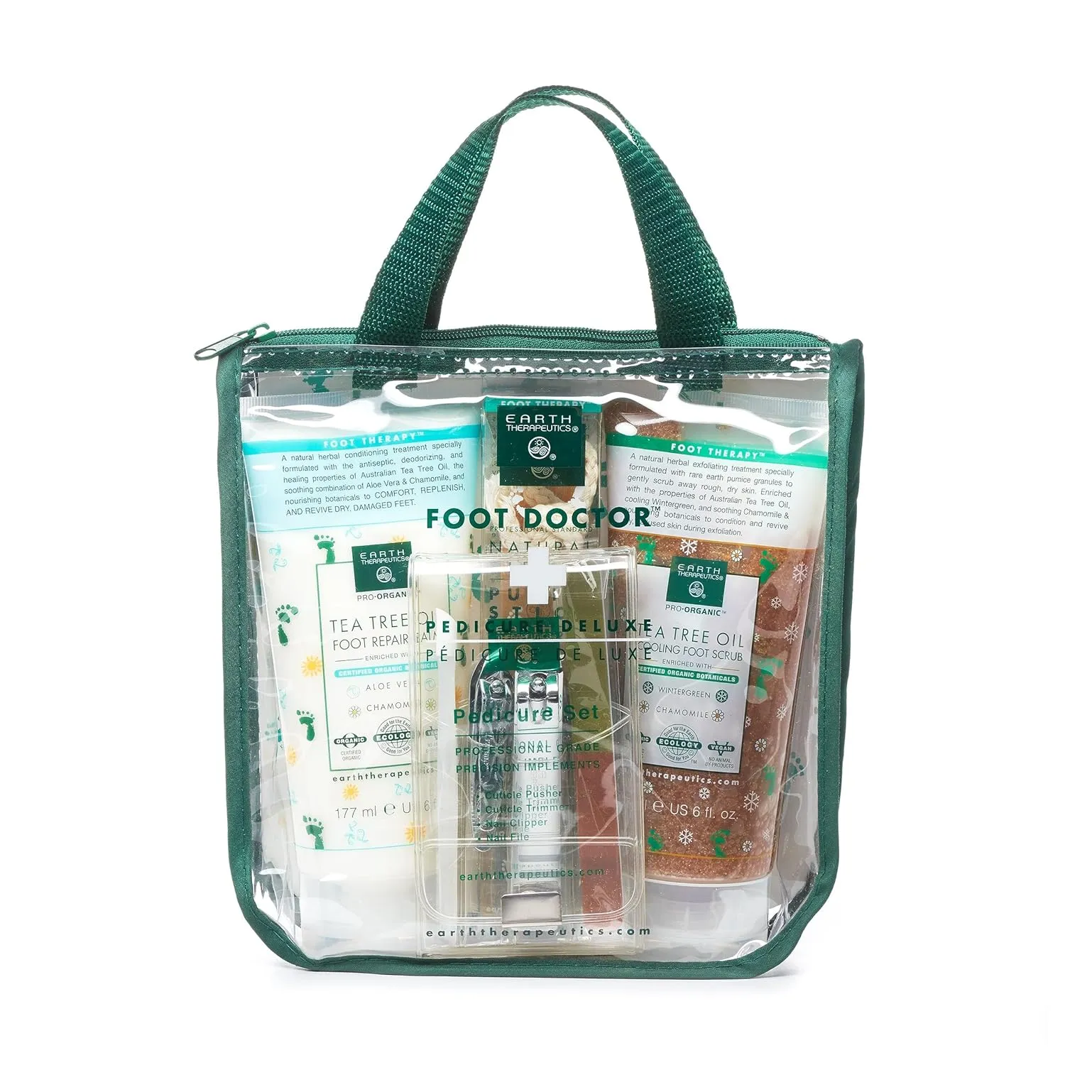 Earth Therapeutics "Foot Doctor" Pedicure Deluxe Kit