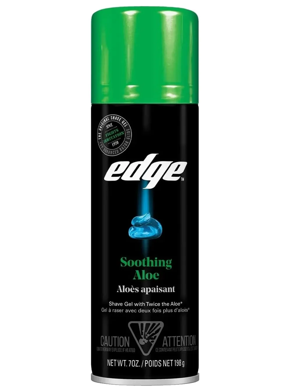 Edge Shave Gel Soothing Aloe 7 oz (Pack of 12)